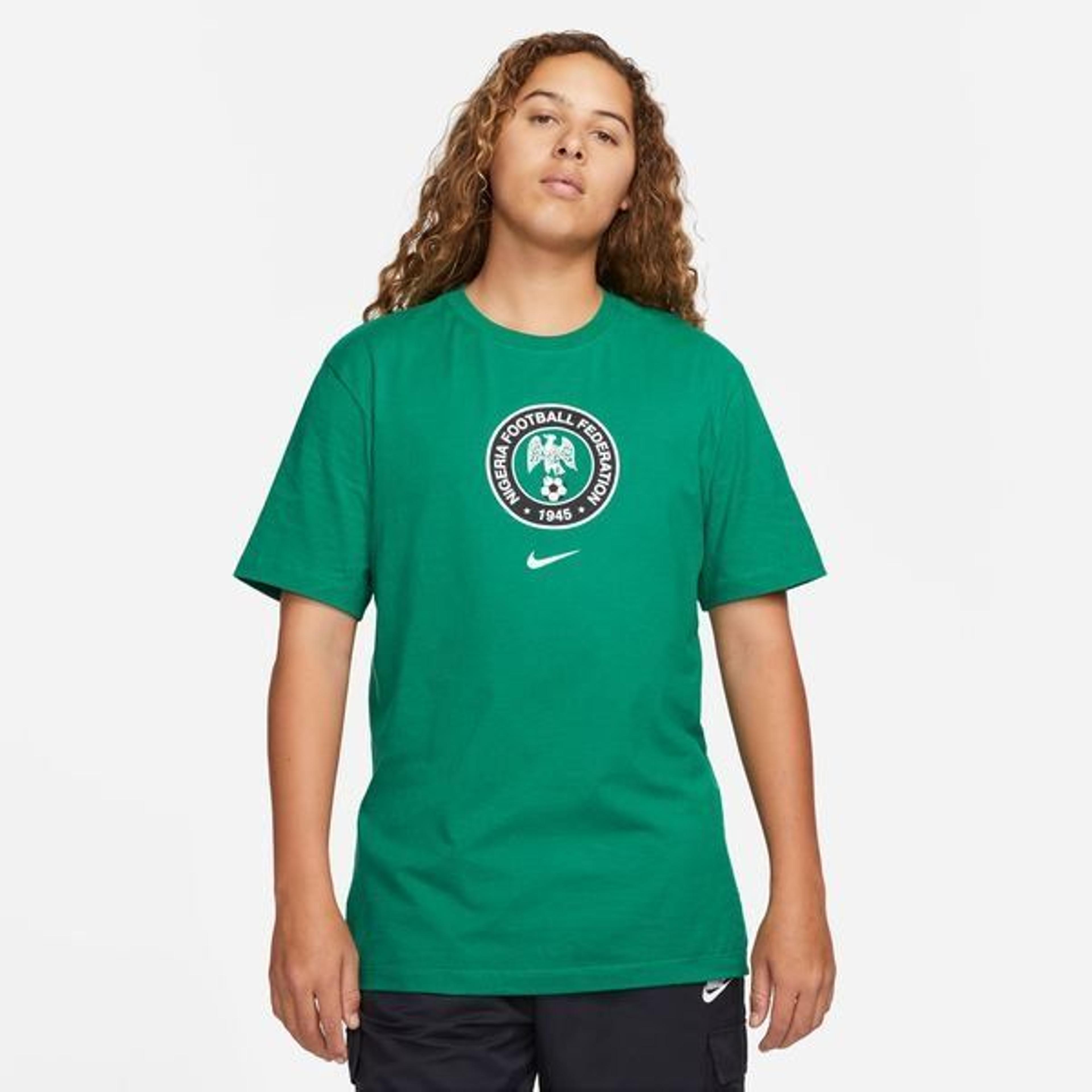 Nigeria T-Shirt Crest - Pine Green